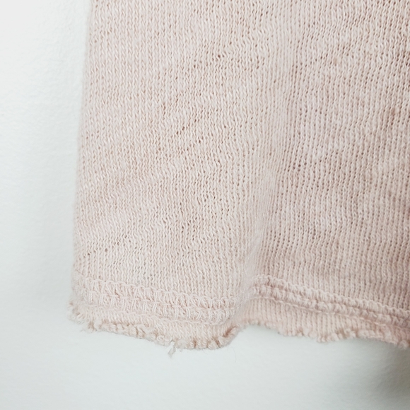 Project Social T Soft Pink Raw Hem Soft Tee Sz Sm - Picture 4 of 10